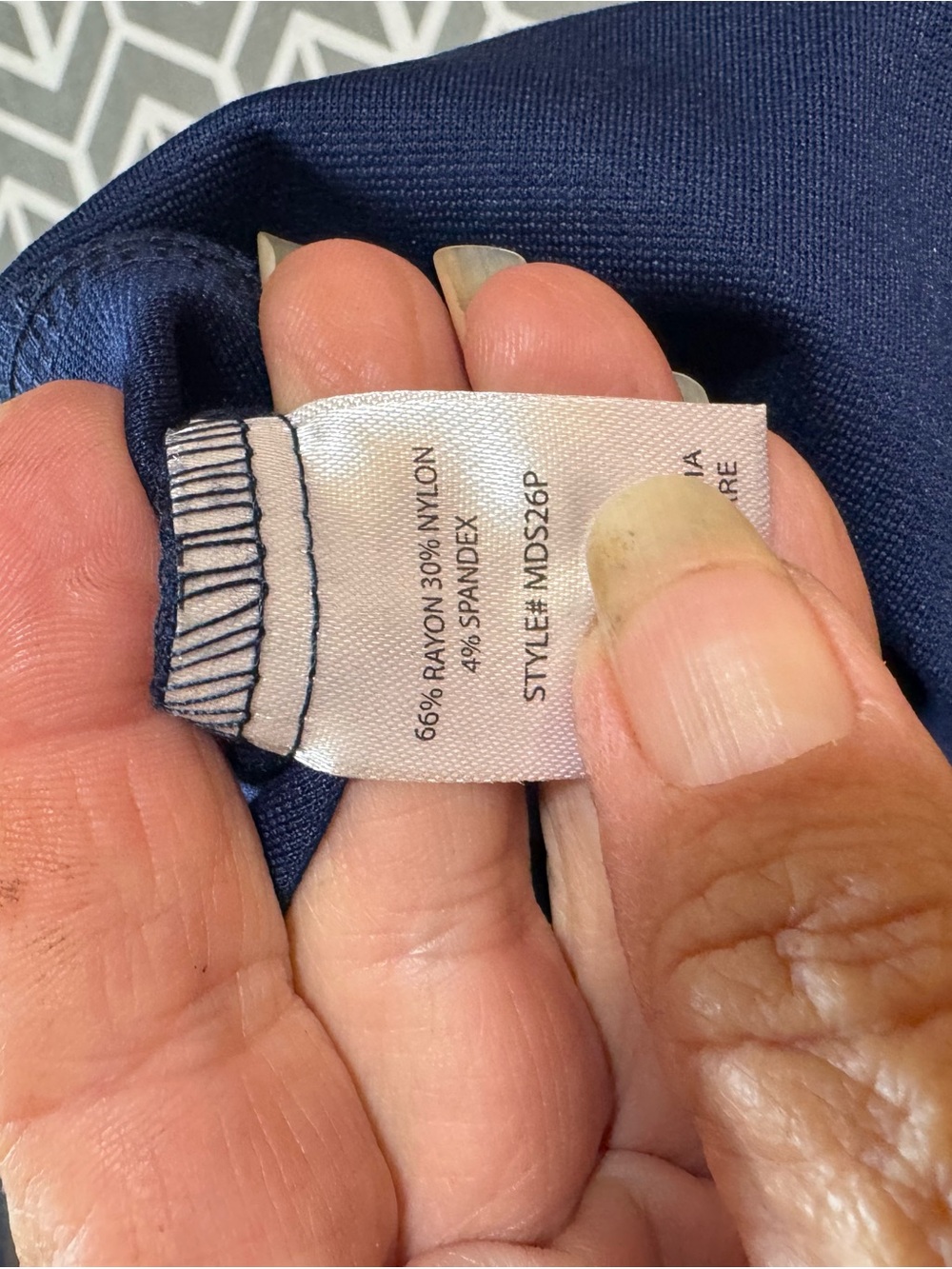 NWT Dear Scarlett Magic Skinny Pants Navy - Picture 5 of 5